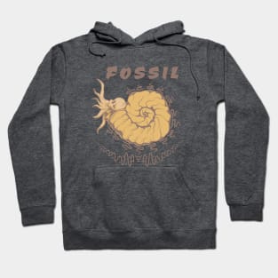 FOSSIL, band merchandise, skull design Hoodie